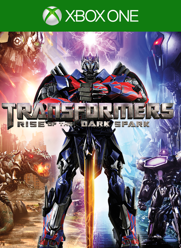 Transformers: Rise of the Dark Spark box art for Xbox One